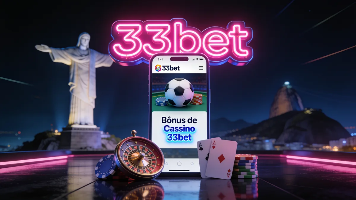 Bônus de Cassino 33bet para jogadores no Brasil